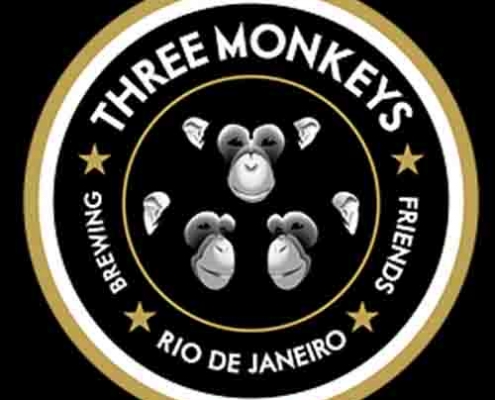 cervejaria three monkeys logo