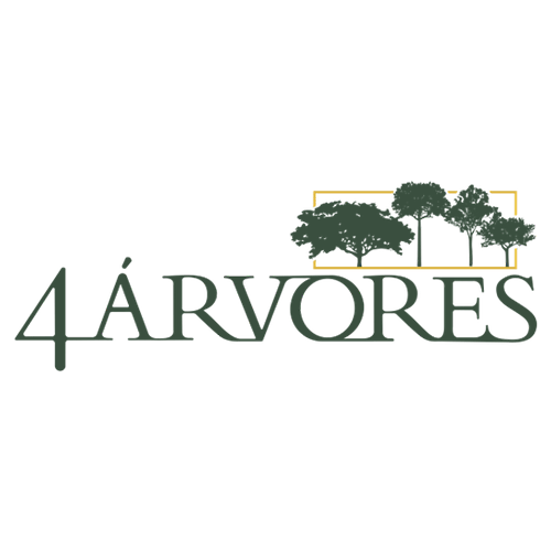 logo da cervejaria 4 arvores