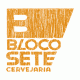 logo da cervejaria bloco sete